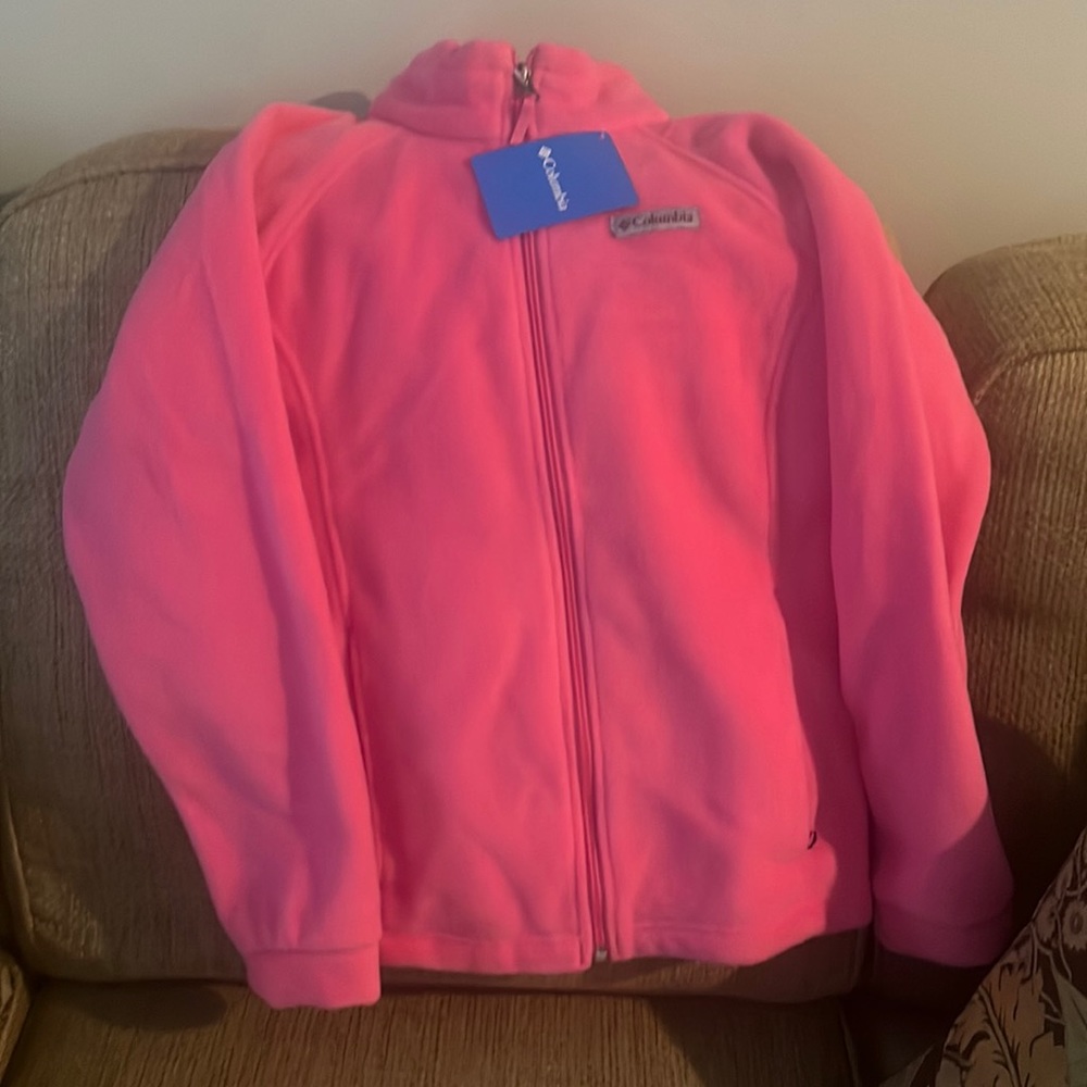 Columbia fleece, Girls Large. NWT. Smoke free home.